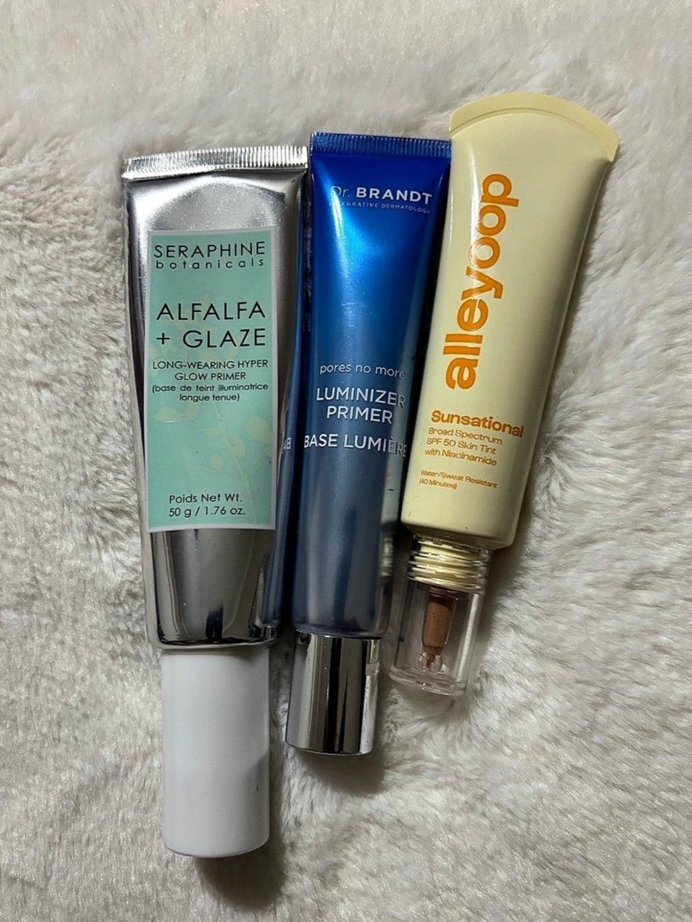 Seraphine Botanicals Alfalfa + Glaze Makeup Set NWT